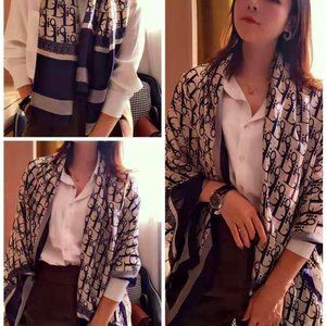 Designer Inspired Large printed plaids Scarf